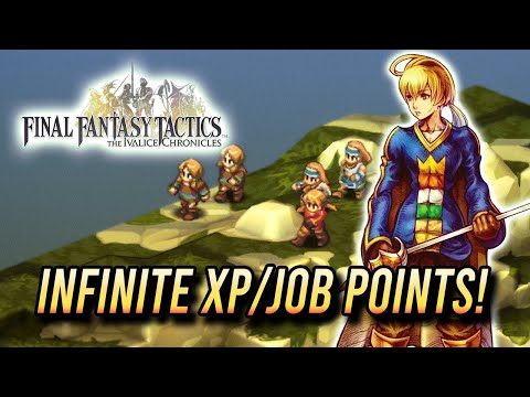 Master EVERY Job in Final Fantasy Tactics FAST! Infinite XP/JP Gain!