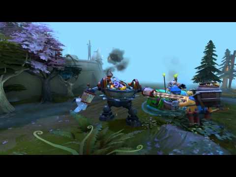 Dota 2: Dangerous TRAP by Techies and Timbersaw! Best TeamWork EVER! Top 1 MMR 9k!