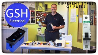 Verschillende soorten beschermingsmiddelen BS 3036, BS 1361, BSEN 60898 en BS 88 zekeringen