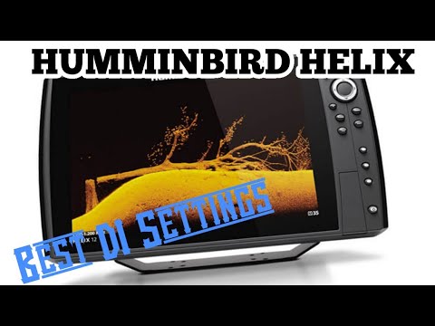 Best DI Settings - Humminbird Helix Tips for Down Imaging