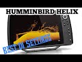 Best DI Settings - Humminbird Helix Tips for Down Imaging