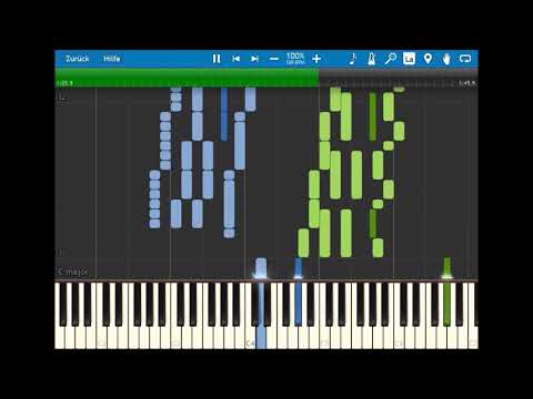 Piano Sonata in A-Minor 4. Movement [Original Music / Synthesia / Piano / Tutorial]