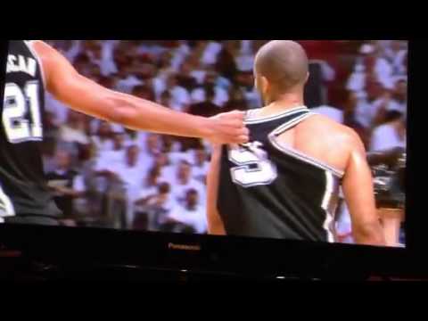 Captain Tim Duncan takes charge