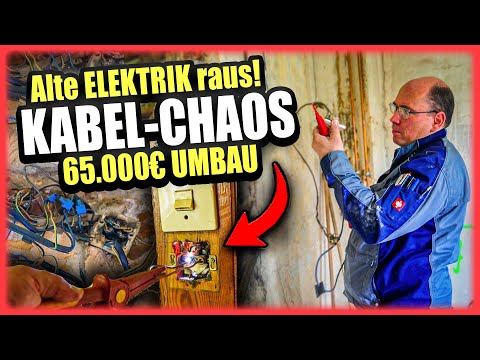Spannungsfreiheit & Elektrik zurückbauen - dann kracht's im 65.000 € Umbau! | Home Build Solution