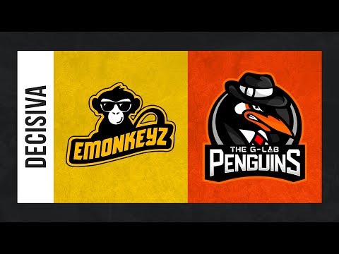 ​eMonkeyz vs. The G-Lab Penguins - Partido 1 - Ronda Decisiva - ESL Masters Madrid 2017