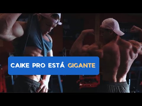 CAIKE PRO ESTÁ GIGANTE E SECO - RUMO AO OLYMPIA 🇧🇷👑