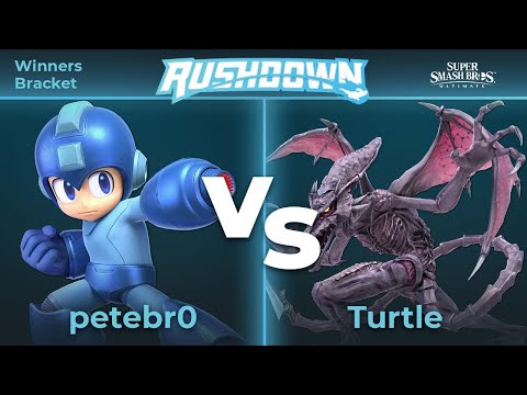 Rushdown 49 - petebr0 (Mega Man) vs Turtle (Ridley) Winners Bracket - SSBU