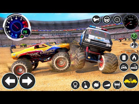 Xtreme 4×4 Monster Truck Demolition Derby Racing Simulator 3D - Android Gameplay