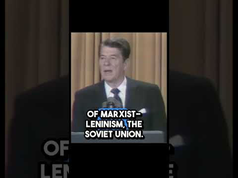 Ronald Reagan: "Karl Marx Was Right..."