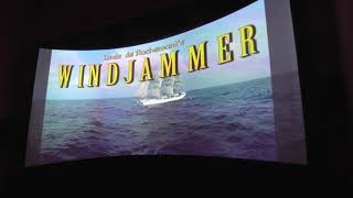 My home cinema Cinemiracle / Cinerama screen.