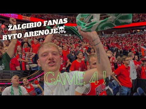 LKL FINALAI GAME 4 !ŽALGIRIO FANAS - RYTO ARENOJE !?