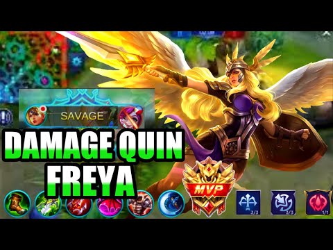FREYA SAVAGE !! Freya 100% MVP STREAK!!  | Top 1 Global Freya by Have Fun - MLBB