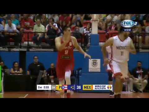 Jorge Bryan Diaz (8 PTS - 8 REBS - 3 BLKS - 1 AST) vs Gustavo Ayon