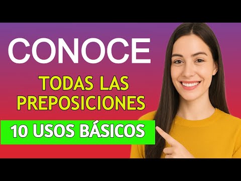 10 USOS DE LAS PREPOSICIONES EN INGLÉS