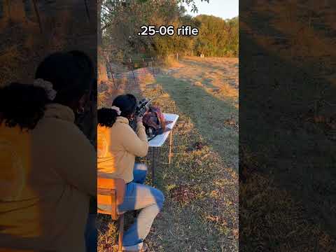 Sighting in my .25-06🎯 || Getting Ready For Season #DeerHunting #RifleShooting #TagretPractice