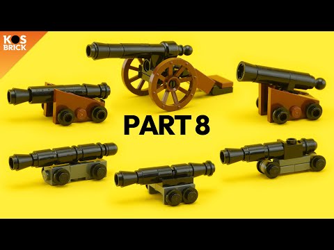Lego Weapons and Guns - Part 8 : Canon (Tutorial)