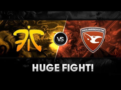 Huge fight by Fnatic vs Mouz @ DreamHack Summer 2014