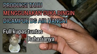 Download lagu tofu production using cold vinegar mixed with warm water mp3