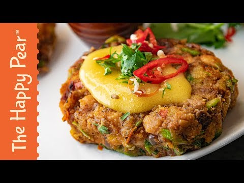 Bombay Potato Cakes with Mango Chutney | The Happy Pear