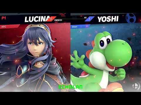 EchoLan #28: KFC (Lucina) vs StanTheYeti (Yoshi) – WR2 Smash Ultimate