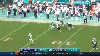 Miami Dolphins Miracle vs Patriots "The Lateral Heard Around The World" Song: My heart will go on