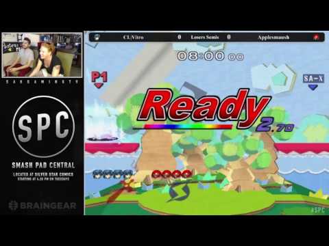 SPC11 Losers Semis Part 1 - CL|Vitro (Marth) vs Applesmaush (Samus)