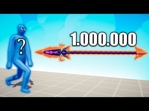 1.000.000 DAMAGE GUNGNIR vs RANDOM UNITS - TABS | Totally Accurate Battle Simulator 2024