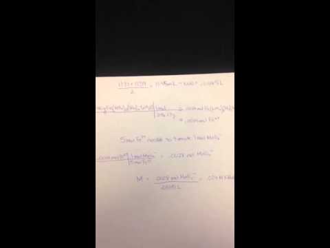 Table 3 Titration Data
