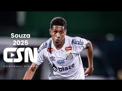 João Victor Souza (Santos FC) - Goals, Skills & Assists 2025 | HD