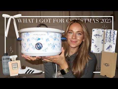 WHAT I GOT FOR CHRISTMAS 2025 🤍 Laura Ashley Kitchenware, Delft Toilet Paper + Ugg Boots