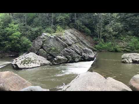 Elk River Falls, short drive and easy hike from Roan Mtn SP