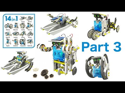 14 in 1 Solar Robot Kits - (Part3)