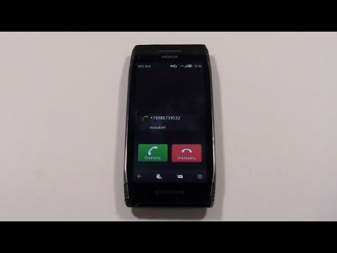 Nokia X7 incoming call