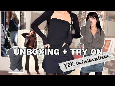 Unboxing + styling vintage 2000’s minimalism ˚୨୧⋆｡˚ ⋆ Filippa K, Uniqlo elevated basics for fall!