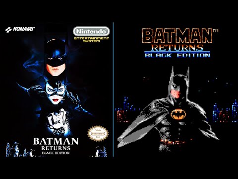 Batman Returns - Black Edition [NES] Romhack