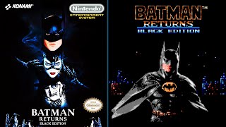 Batman Returns - Black Edition [NES] Romhack