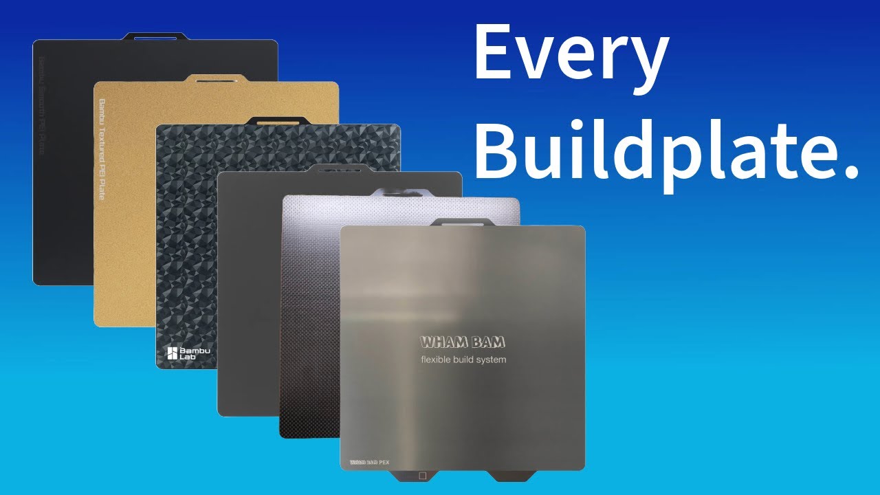 I Tested EVERY Kind of Buildplate... Which is right for you?