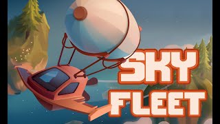 Sky Fleet co-op shooter tower defence building game