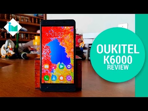 Oukitel K6000 – Review en español