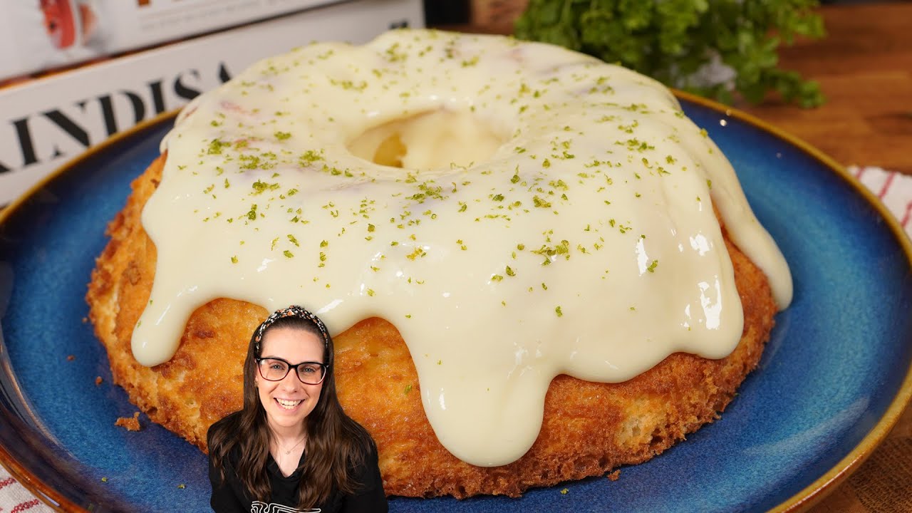 SEM FARINHA | Bolo de limão fofinho e muito fácil!