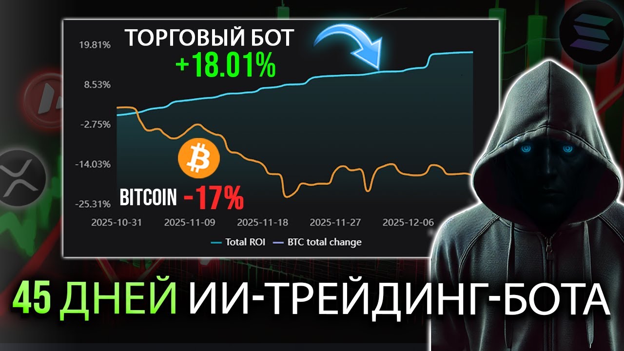 AI торговый бот после 45 дней - вот как прошёл мой тест! (Результат удивил)