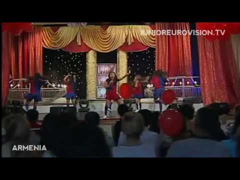 Armenia: Luara Hayrapetyan sings Barcelona / Junior Eurovision Song Contest 2009