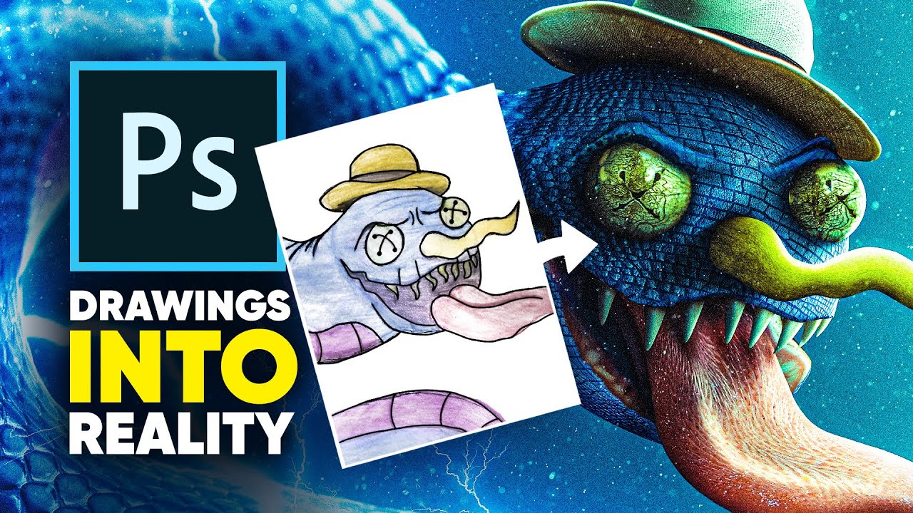 Photoshopping your drawings by Benny Productions