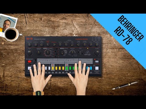 Behringer RD-78 Computer Controlled Analog Drum Machine 2025 - Present - Black image 6