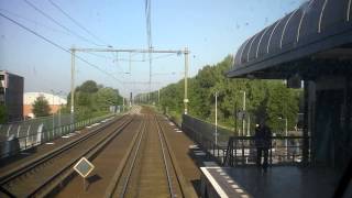 preview picture of video '[cabinerit] A train driver's view: Gouda - Rotterdam CS, SLT, 19-May-2014.'