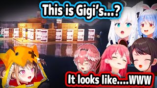 HoloJP's Reaction To Gigi's Crazy Door Island and 'Gigi Railways'【Hololive】