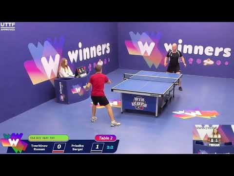 WINners CUP table 2  17.10  Tveritinov Roman - Priadko Sergei 16:15