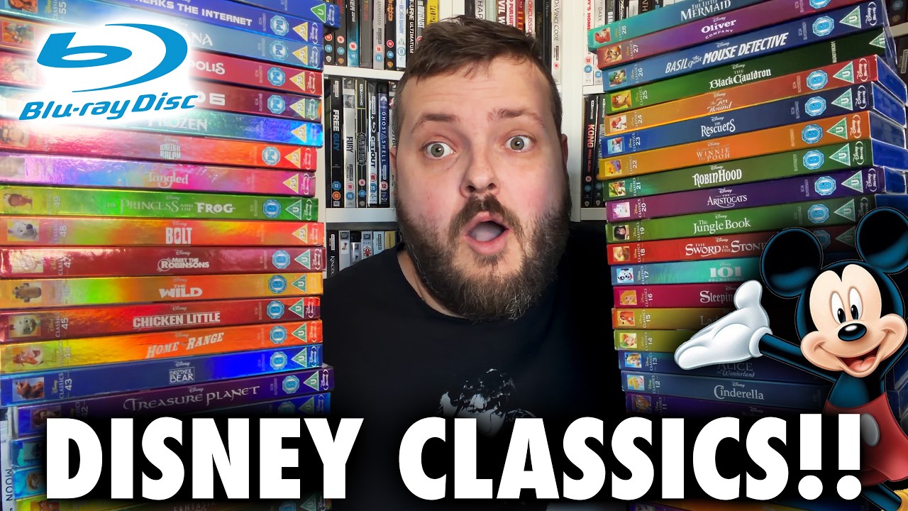 My Entire Disney Classics Blu-ray Collection - 4K & 3D INCLUDED!!!