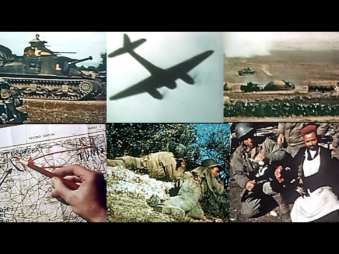 News From the Front in North Africa - 1942: Aircraft and Armored Action (Restored Color)