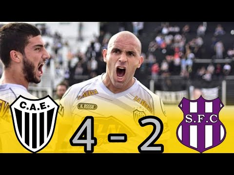 B Metro : ESTUDIANTES DE CASEROS 4 - 2 SACACHISPAS (Los Goles)